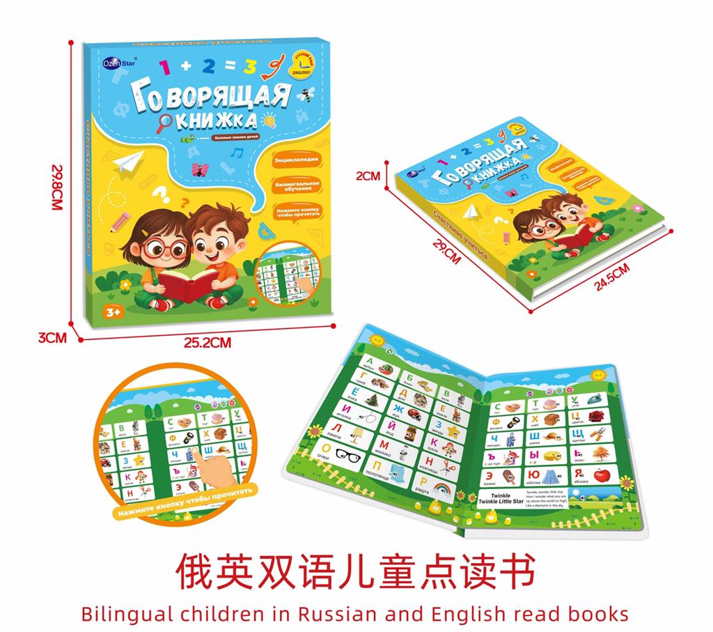 Говорящая книга на русском и английском языках, 3120