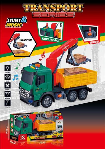 Camion inerțial pentru încărcarea și transportul cutiilor de lemn, 688-10C