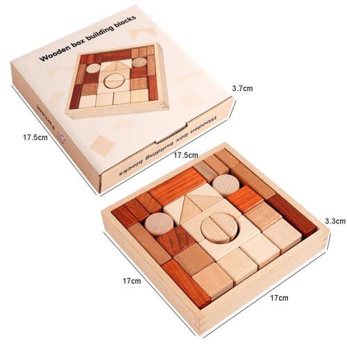 Монтессори деревянные кубики, 5742