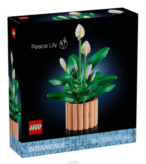 LEGO лилия спатифиллум, 11504