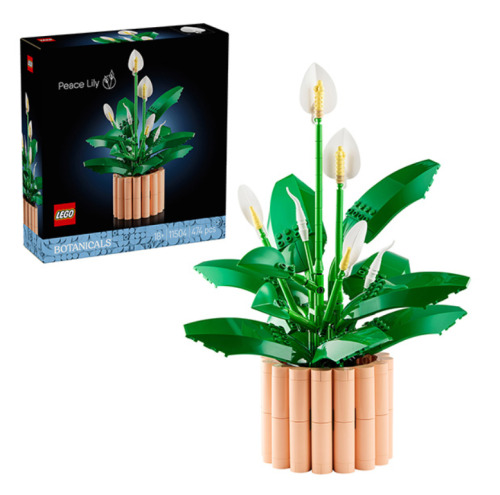 LEGO лилия спатифиллум, 11504