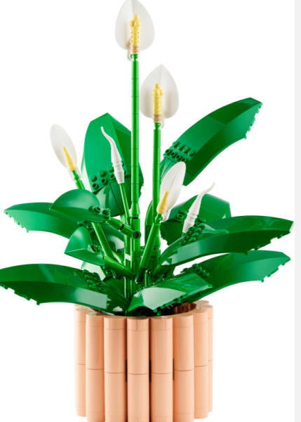 LEGO лилия спатифиллум, 11504