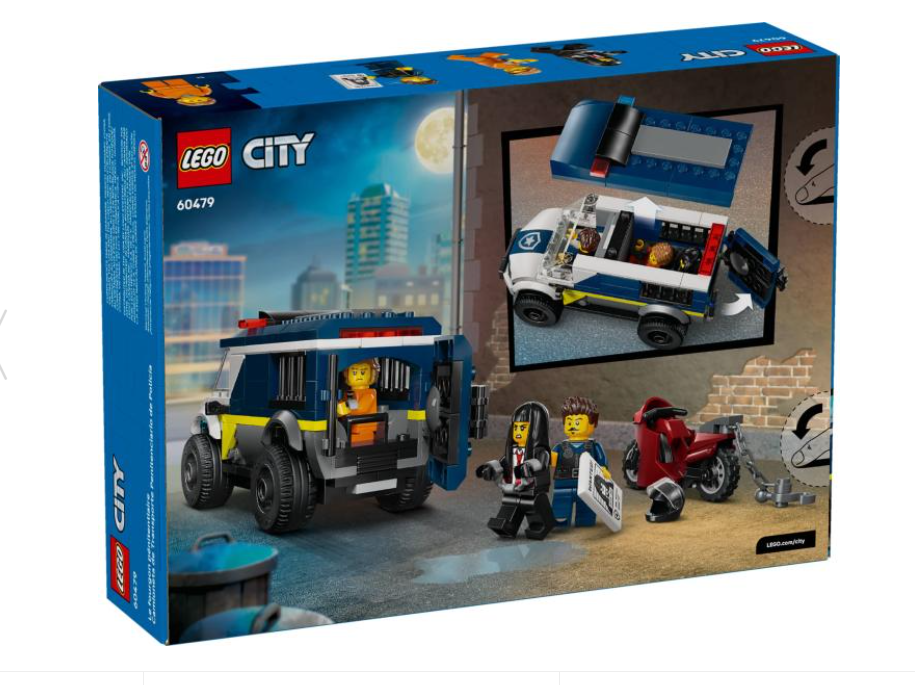 LEGO CITY DUBA PENTRU PRIZONIERI A POLITIEI, 60479