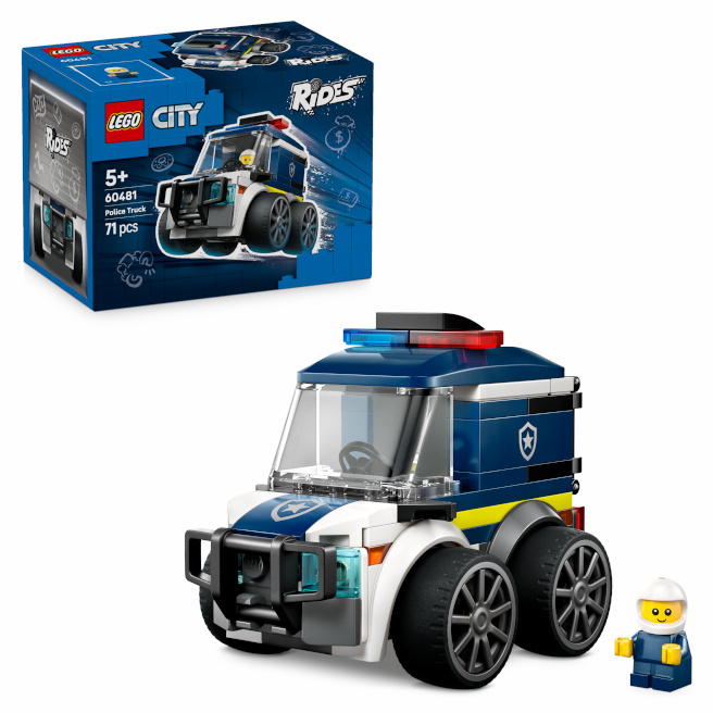 LEGO City Полицейский грузовик,  60481