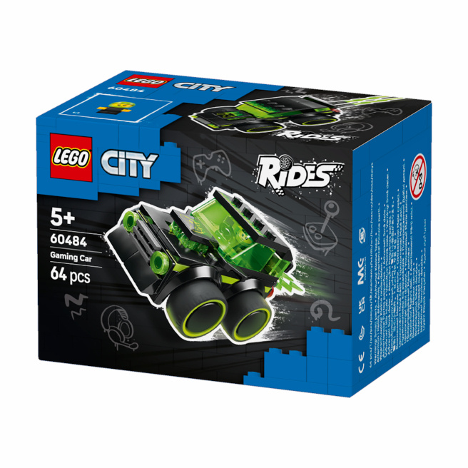 LEGO CITY VEHICULE MASINA DE CURSE DIN JOCURI VIDEO, 60484