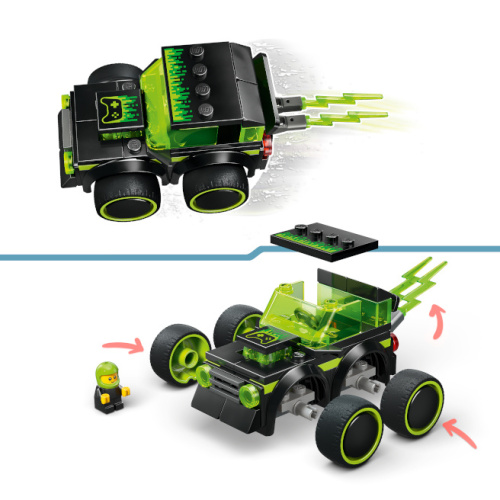 LEGO CITY VEHICULE MASINA DE CURSE DIN JOCURI VIDEO, 60484