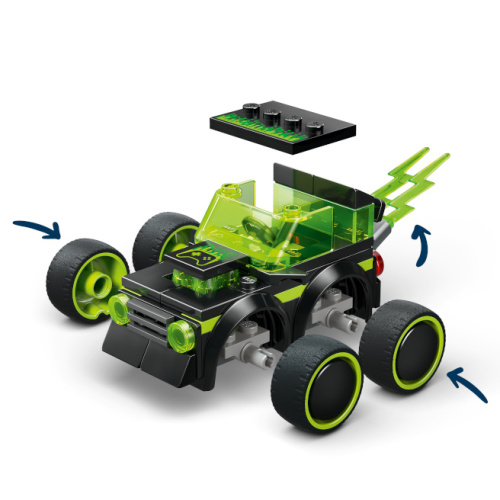 LEGO CITY VEHICULE MASINA DE CURSE DIN JOCURI VIDEO, 60484