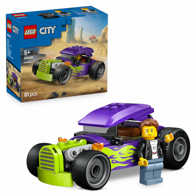 LEGO  CITY VEHICUL HOT ROD, 60485