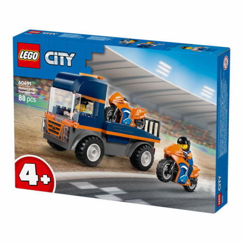 LEGO City Транспортер мотоциклов, 60491