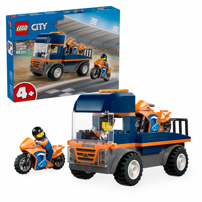 LEGO CITY TRANSPORTOR DE MOTOCICLETE, 60491
