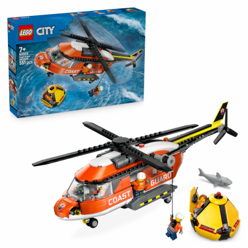 LEGO CITY ELICOPTER AL PAZEI DE COASTA, 60503