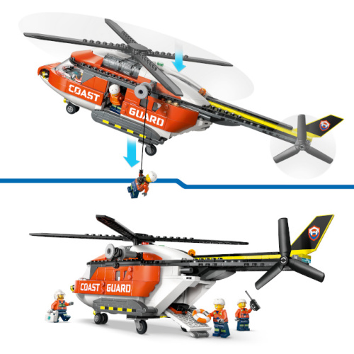 LEGO CITY ELICOPTER AL PAZEI DE COASTA, 60503