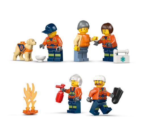 LEGO City Спасательный катер и вертолет береговой охраны, 60504