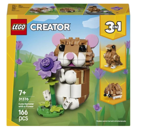 LEGO Creator Хомячок с цветочком, 31376