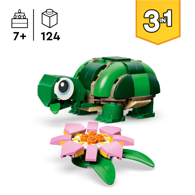 LEGO Creator Черепаха с водяной лилией, 31377