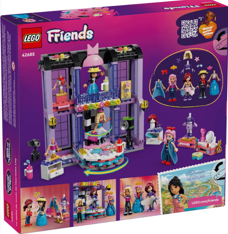LEGO FRIENDS SHOW DE MODA IN ORASUL HEARTLAKE, 42685