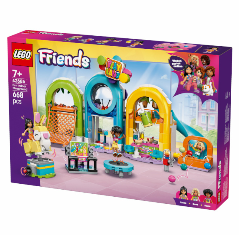 LEGO Friends Веселая крытая игровая площадка, 42686
