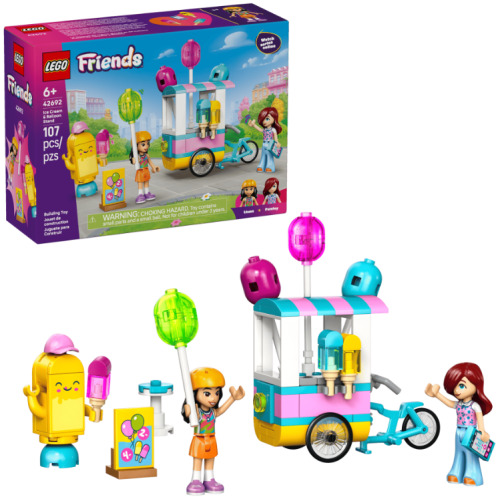 LEGO FRIENDS STAND CU INGHETATA SI BALOANE, 42692