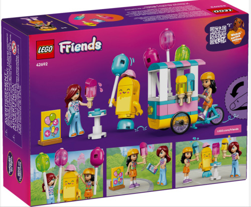 LEGO FRIENDS STAND CU INGHETATA SI BALOANE, 42692