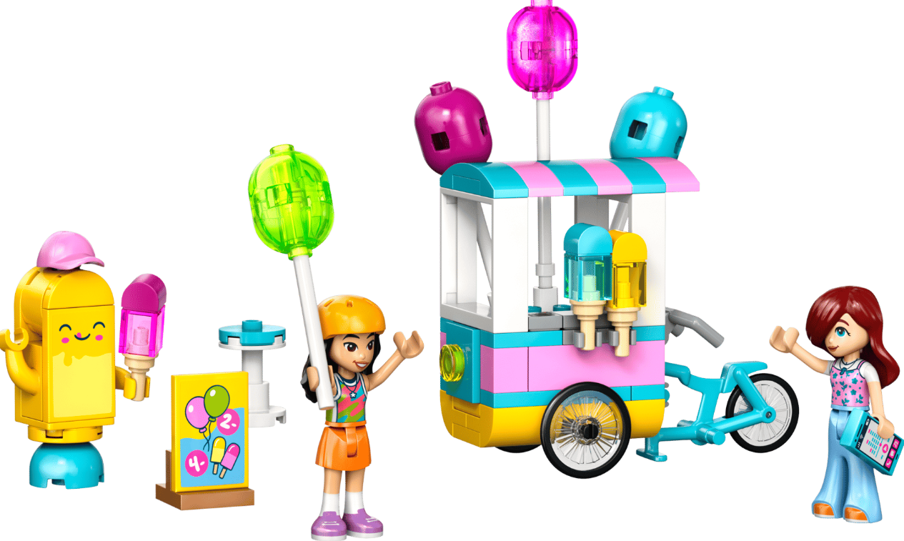 LEGO FRIENDS STAND CU INGHETATA SI BALOANE, 42692