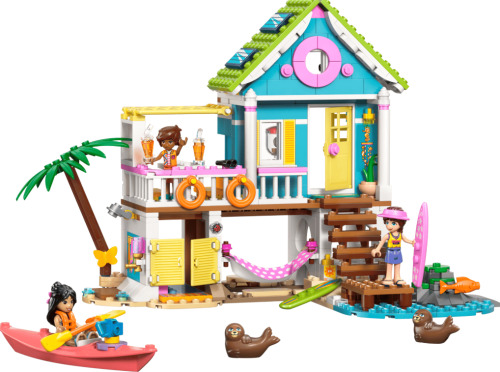 LEGO Friends Пляжный домик с тюленями, 42699