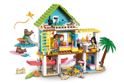 LEGO FRIENDS CASA PE PLAJA CU FOCI, 42699