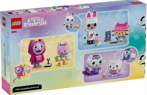 LEGO GABBYS DOLLHOUSE PRIETENELE PISICUTE DIN CARAMIZI ALE LUI GABBY, 11215