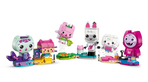 LEGO GABBYS DOLLHOUSE PRIETENELE PISICUTE DIN CARAMIZI ALE LUI GABBY, 11215