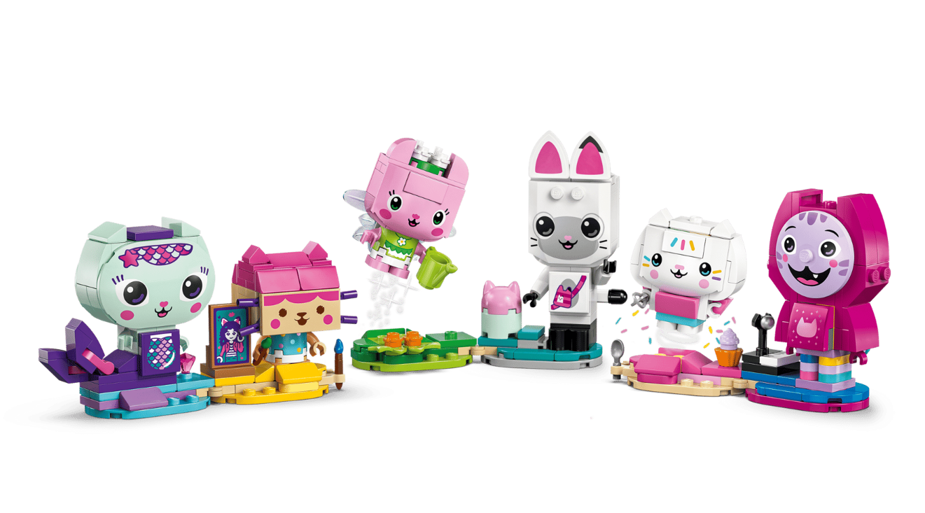 LEGO GABBYS DOLLHOUSE PRIETENELE PISICUTE DIN CARAMIZI ALE LUI GABBY, 11215