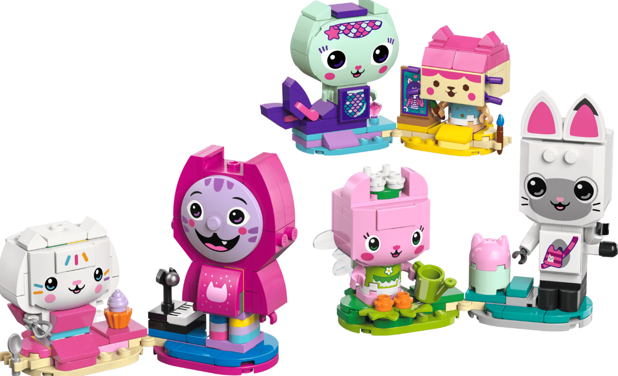 LEGO GABBYS DOLLHOUSE PRIETENELE PISICUTE DIN CARAMIZI ALE LUI GABBY, 11215