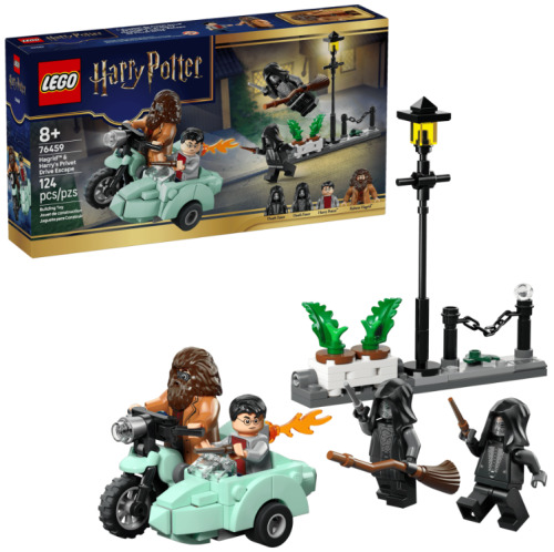 LEGO HARRY POTTER HAGRID SI HARRY IN FUGA DE PE ALEEA BOSCHETELOR, 76459