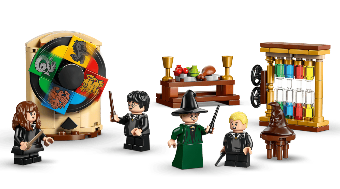LEGO HARRY POTTER CASTELUL HOGWARTS CEREMONIA JOBENULUI MAGIC, 76460