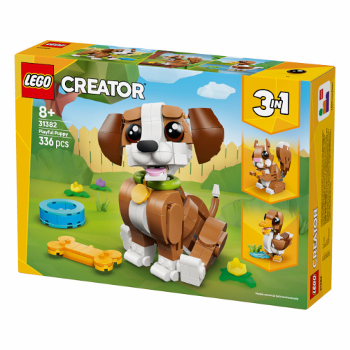 LEGO Creator Милые животные: игривый щенок 3 в 1, 31382