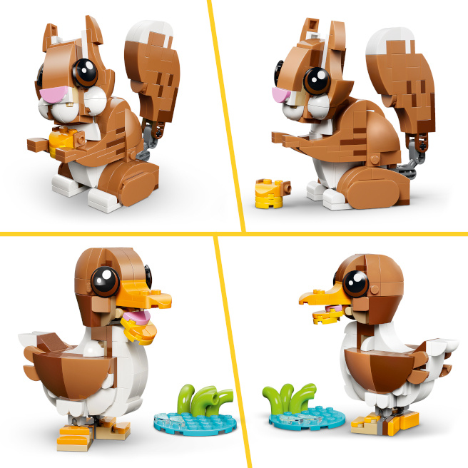 LEGO CREATOR ANIMALE ADORABILE CATELUS JUCAUS, 31382