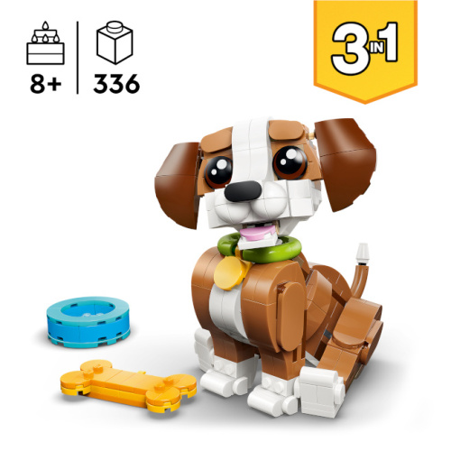 LEGO CREATOR ANIMALE ADORABILE CATELUS JUCAUS, 31382