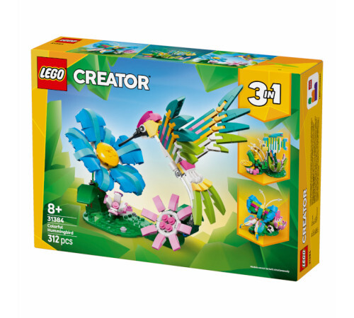 LEGO Creator Дикие животные: Красочная колибри, 31384
