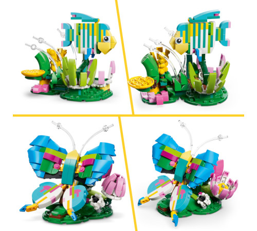 LEGO CREATOR ANIMALE SALBATICE COLIBRI COLORAT, 31384
