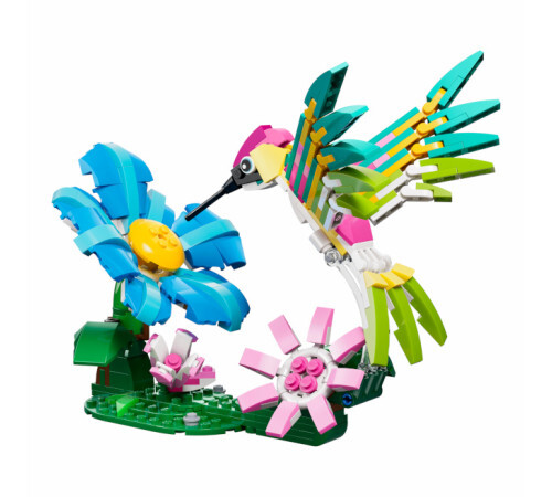 LEGO CREATOR ANIMALE SALBATICE COLIBRI COLORAT, 31384
