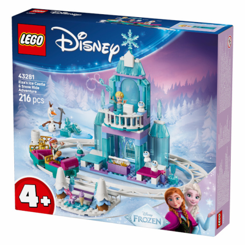 LEGO DISNEY FROZEN AVENTURA CU SANIA PE SINE LA CASTELUL DE GHEATA AL ELSEI, 43281