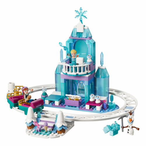 LEGO DISNEY FROZEN AVENTURA CU SANIA PE SINE LA CASTELUL DE GHEATA AL ELSEI, 43281