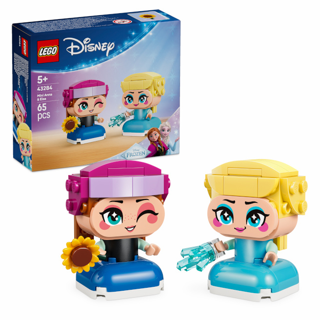 LEGO DISNEY FROZEN MINIPRINTESELE ANNA SI ELSA, 43284