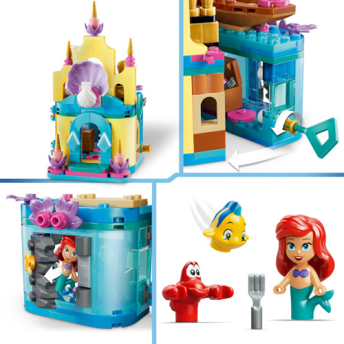 LEGO DISNEY PRINCESS MINIPALATUL MAGIC AL LUI ARIEL, 43285