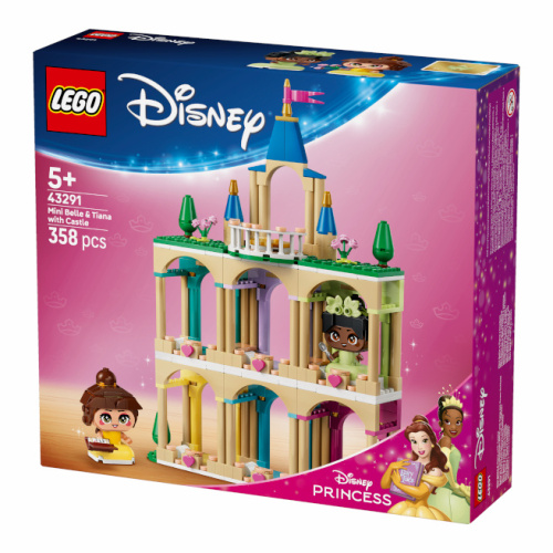 LEGO DISNEY PRINCESS MINIPRINTESELE BELLE SI TIANA LA CASTEL, 43291