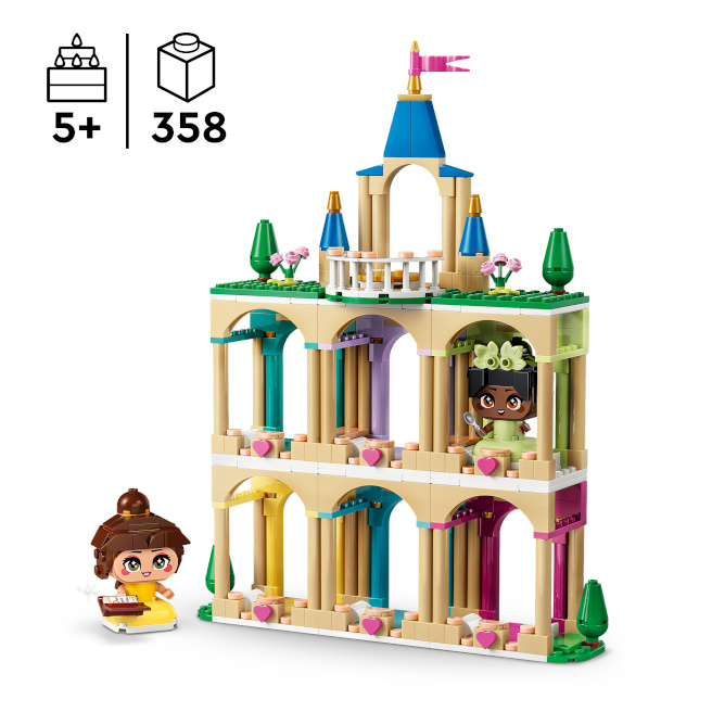 LEGO DISNEY PRINCESS MINIPRINTESELE BELLE SI TIANA LA CASTEL, 43291