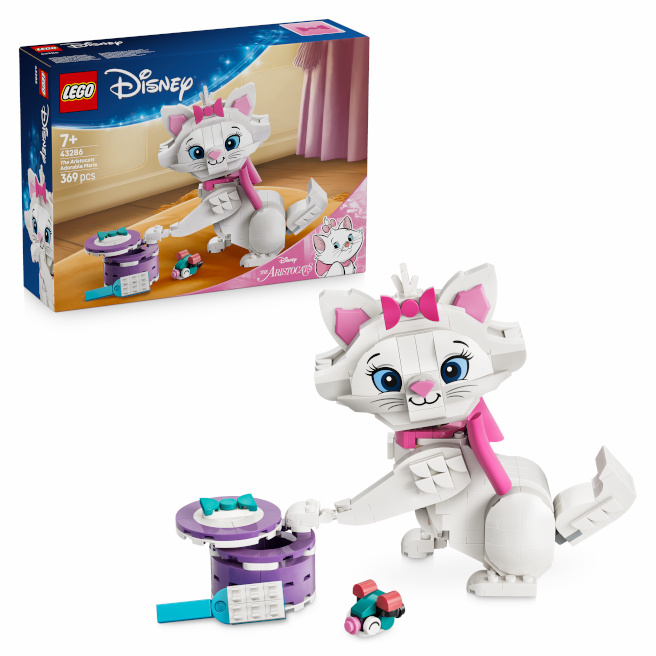 LEGO DISNEY THE ARISTOCATS ADORABILA MARIE DIN PISICILE ARISTOCRATE, 43286