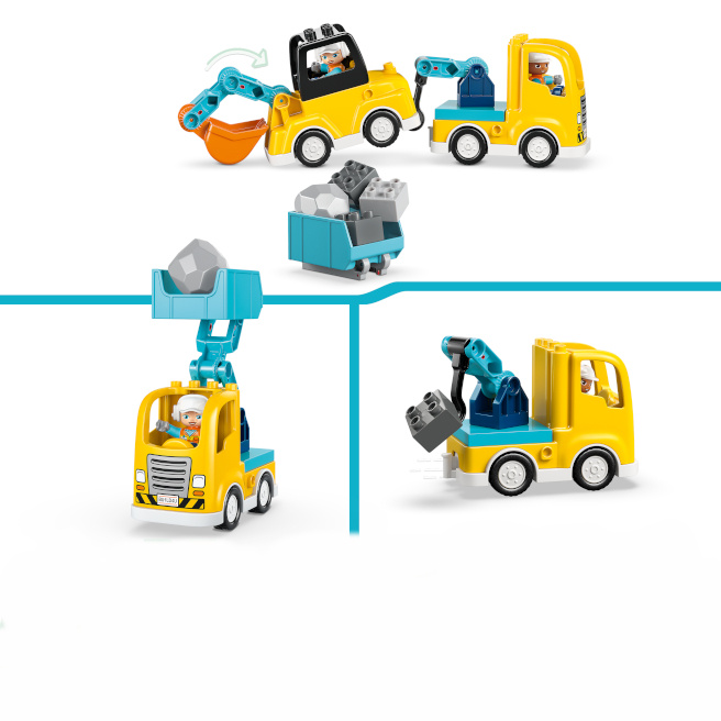 LEGO Duplo Строительная техника 3 в 1, 10475