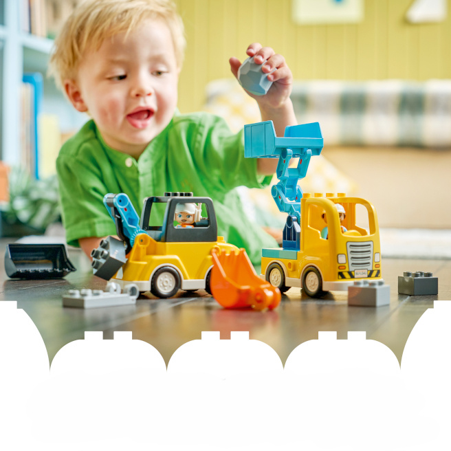 LEGO Duplo Строительная техника 3 в 1, 10475