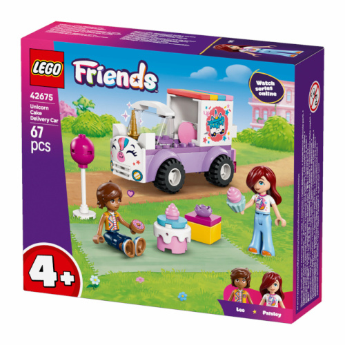 LEGO Firends Машина единорог для доставки тортов, 42675