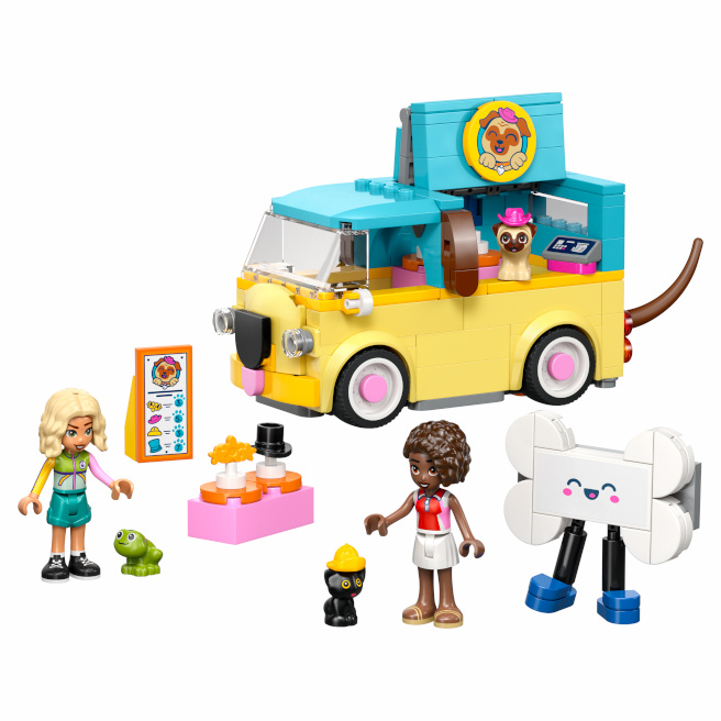 LEGO FRIENDS FURGONETA CU ACCESORII PENTRU ANIMALE DE COMPANIE, 42678