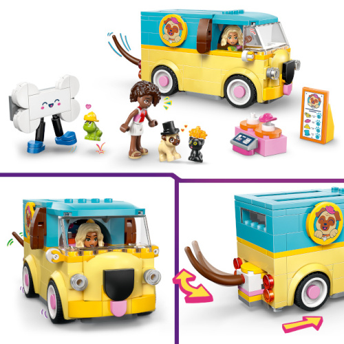 LEGO FRIENDS FURGONETA CU ACCESORII PENTRU ANIMALE DE COMPANIE, 42678